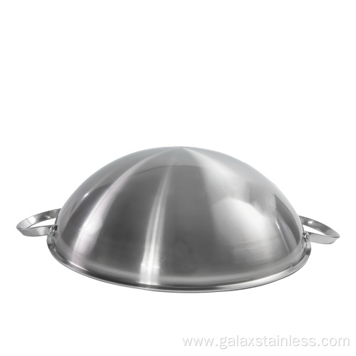  Stainless Steel Pow Wok With Handle Manufactory